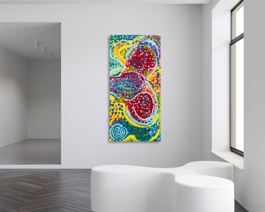 Spiral Exuberance - Painting Spirals in Abstract Art