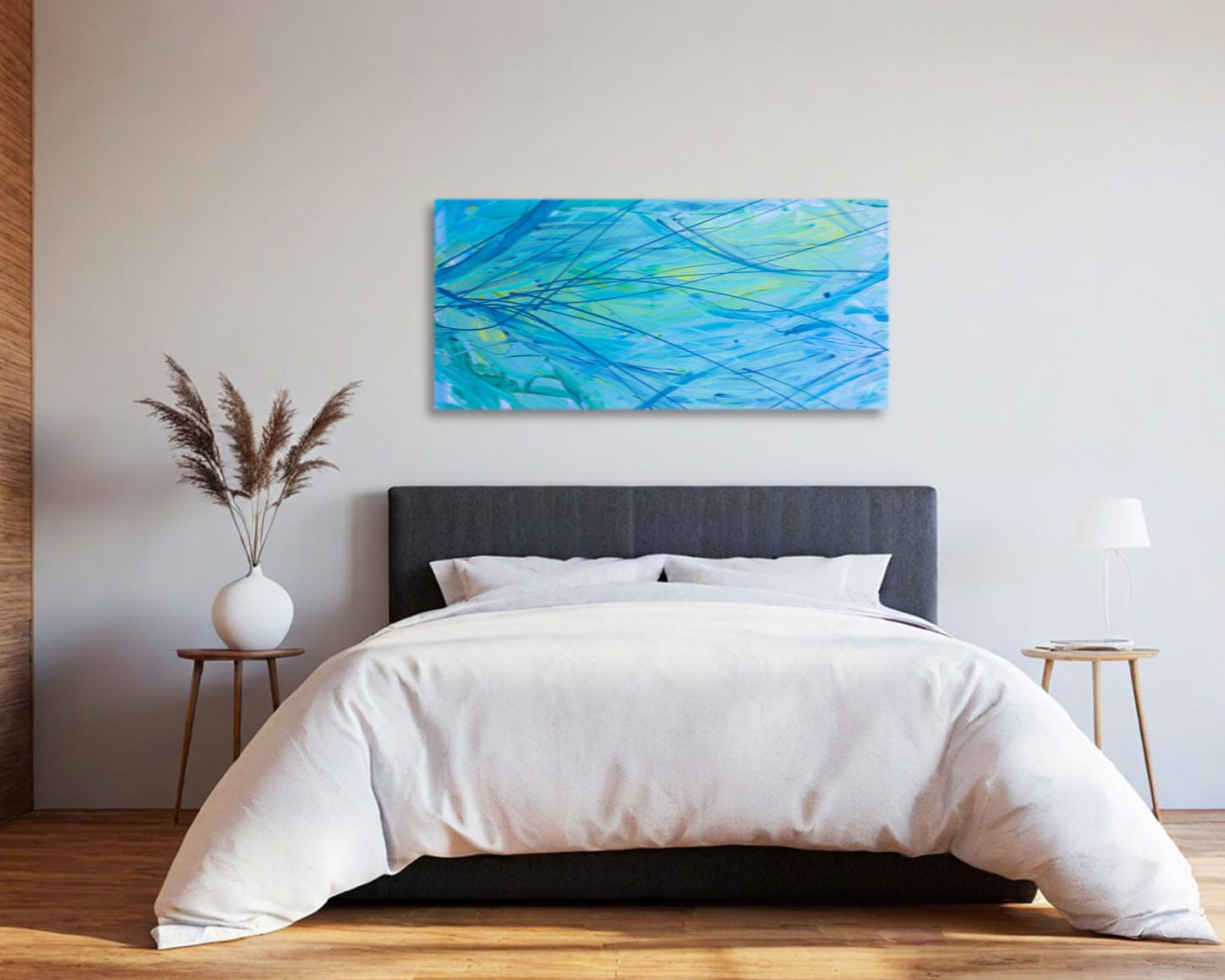 Desiccated Delicacy - Original Abstract Painting in Austin Texas 24" x 48"