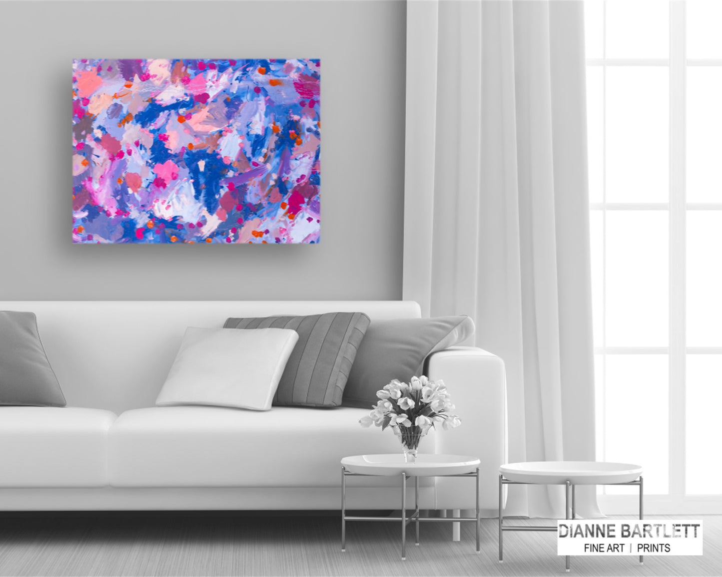 Accumulated Associations - Original Abstract Painting in Austin Texas 30" x 40"