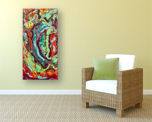 Hippy Dream - Abstract Canvas Print or Acrylic Print