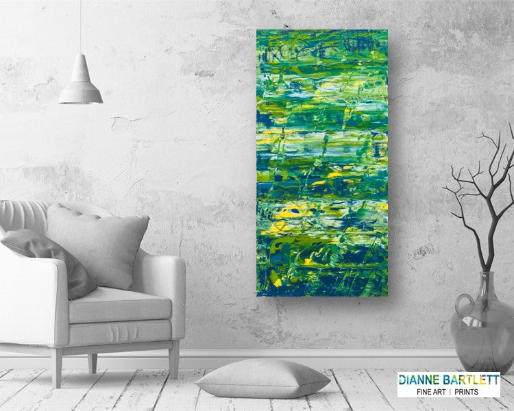 Languid Lobby - Abstract Canvas Print or Acrylic Print