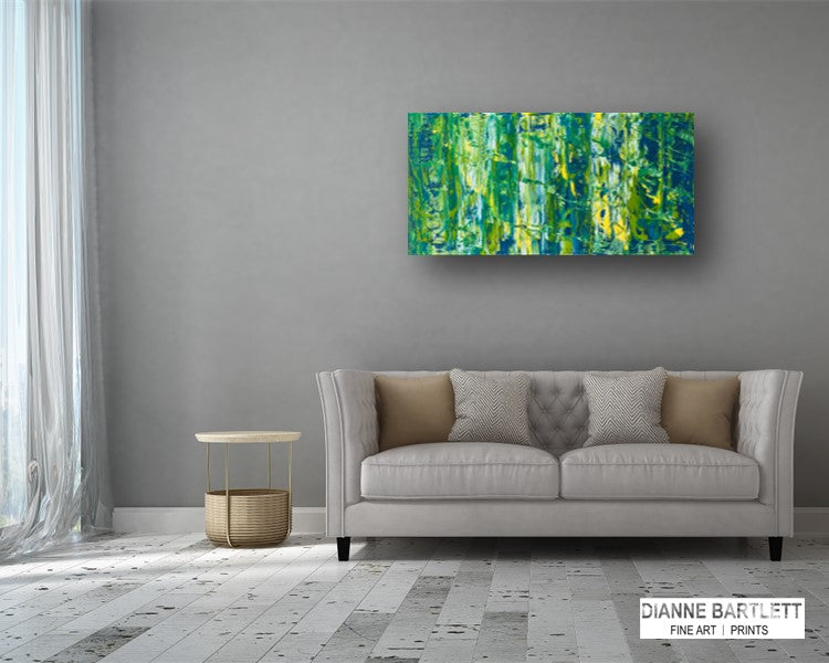 Languid Lobby - Abstract Canvas Print or Acrylic Print