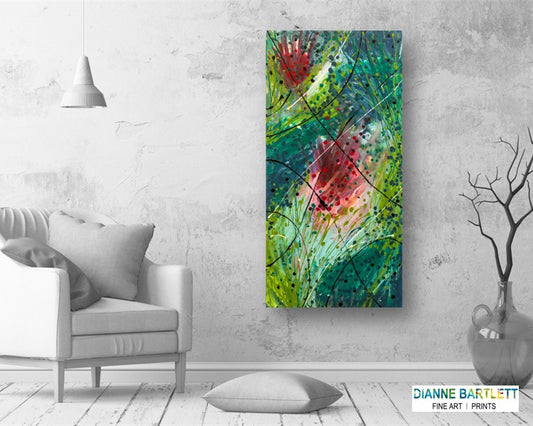 Mixed Blessings - Abstract Canvas Print or Acrylic Print