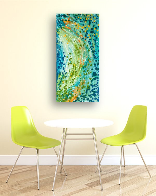 Over Early - Abstract Canvas Print or Acrylic Print