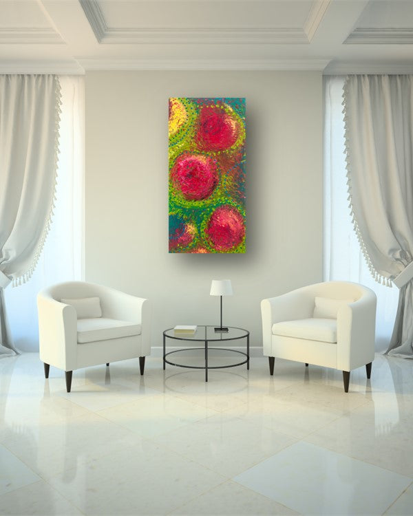 Promised Roses - Abstract Canvas Print or Acrylic Print