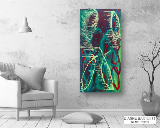 Proportionate Angle - Abstract Canvas Print or Acrylic Print